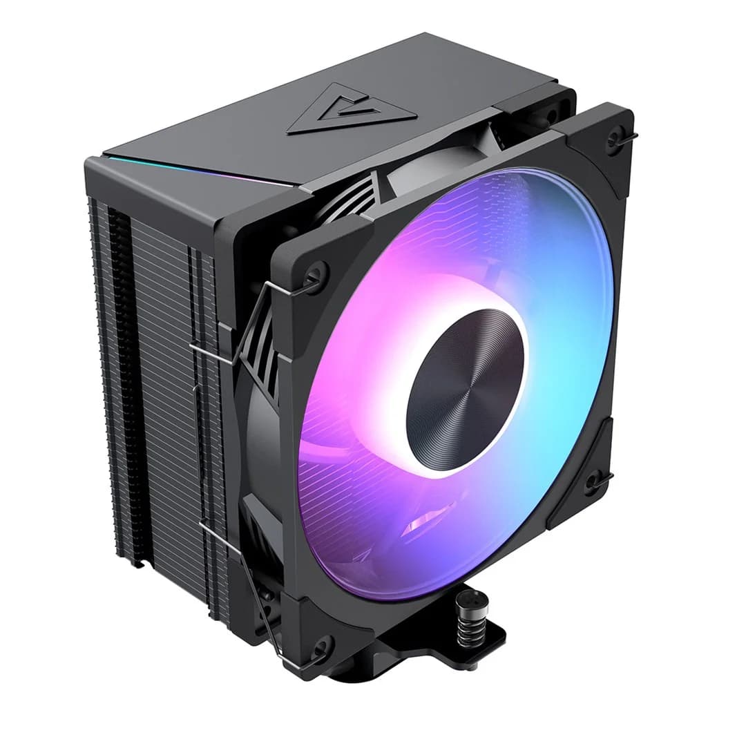 MODECOM Volcano 0C T101 ARGB Processor Air cooler 12 cm Black - Image 1