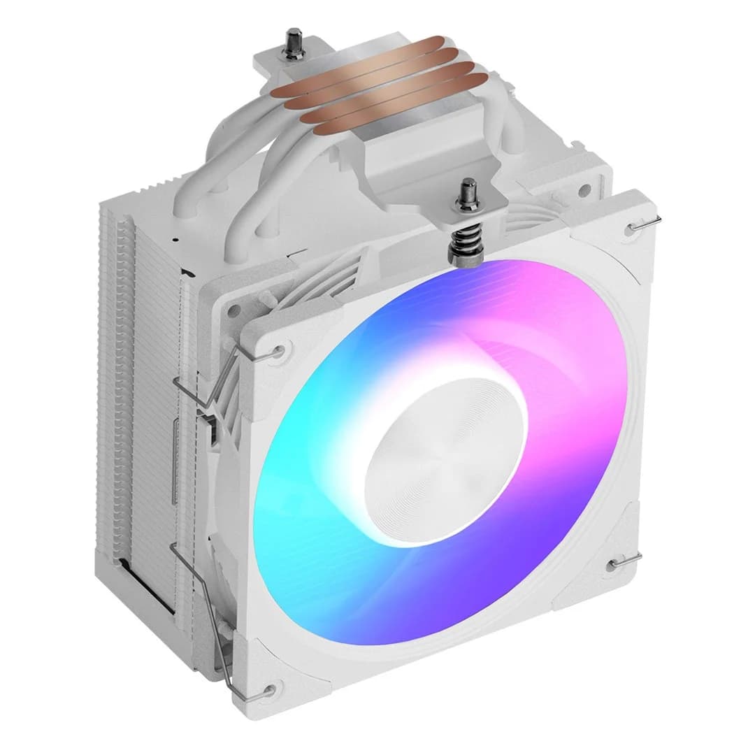 MODECOM Volcano 0C T202 LCD ARGB Processor Air cooler 12 cm White - Image 5