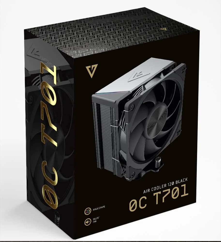 MODECOM Volcano 0C T701 Processor Air cooler 12 cm Black - Image 7