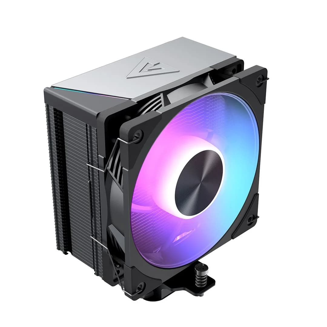 MODECOM Volcano 0C T701 ARGB Processor Air cooler 12 cm Black - Image 1