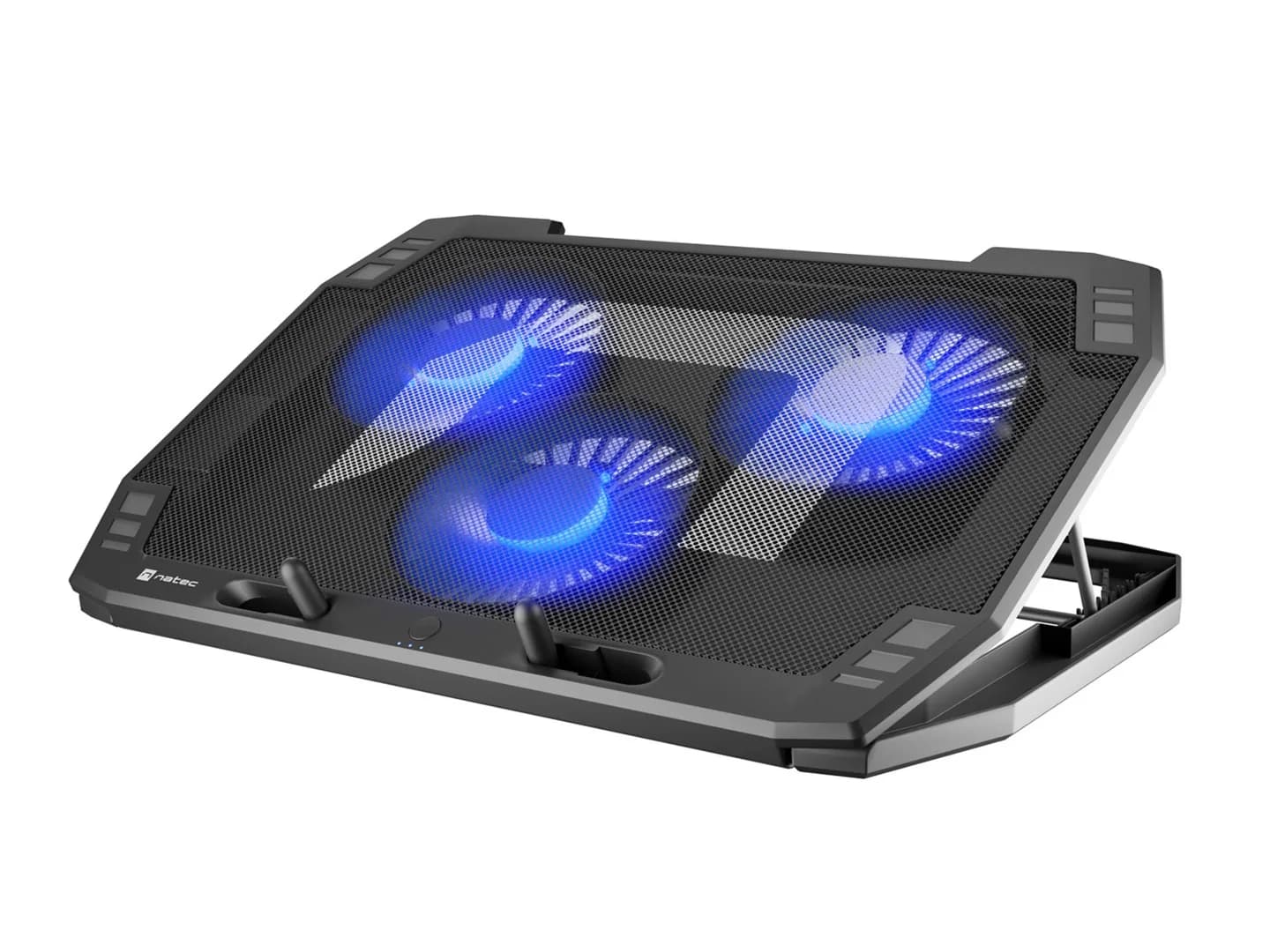 NATEC Laptop Cooling Pad Oriole 15.6-17.3inch LED notebook cooling pad 43.9 cm (17.3") - Image 1