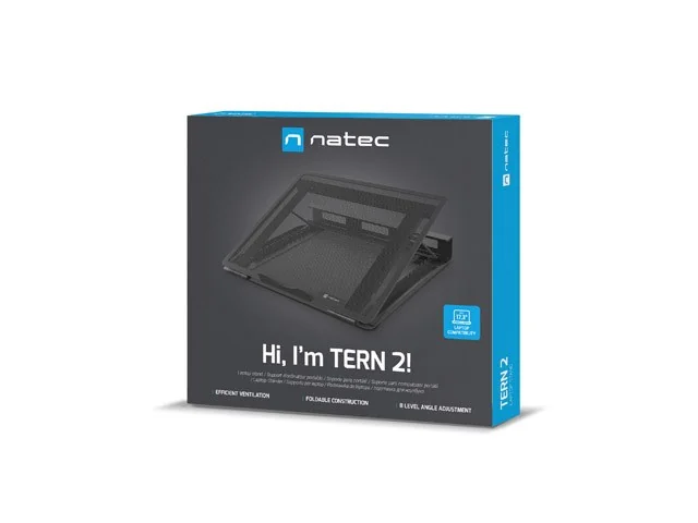 NATEC NPL-2271 laptop stand Black 43.9 cm (17.3") - Image 7