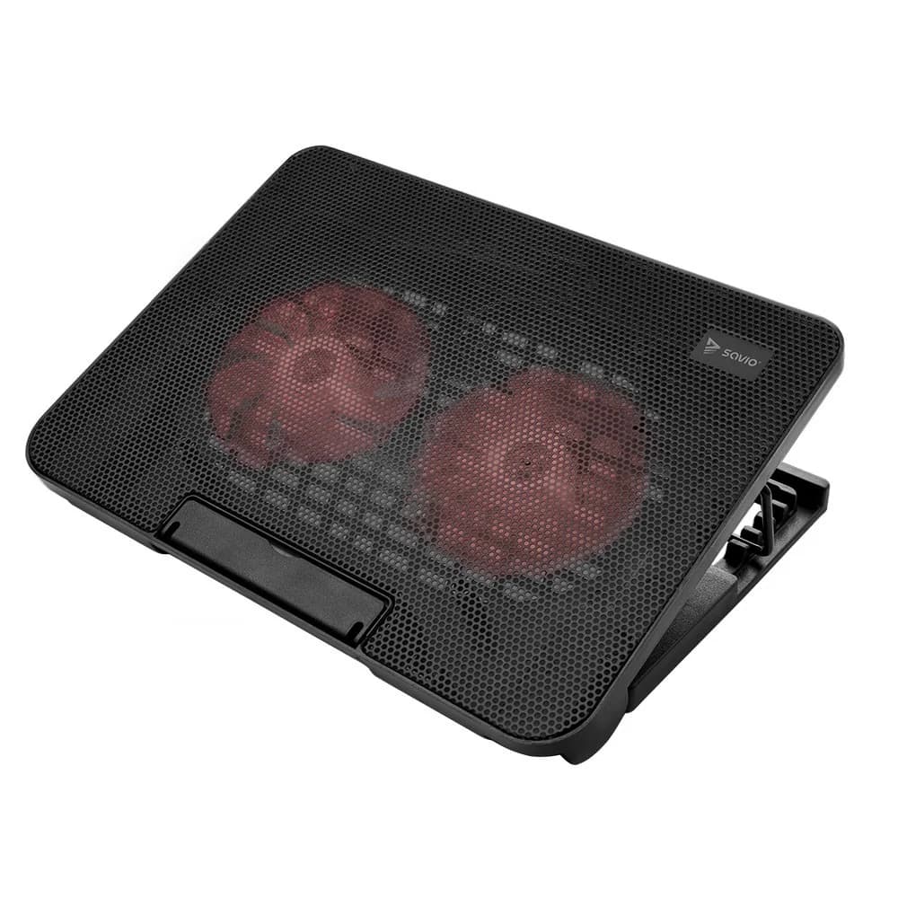 Savio  laptop cooling pad, 2 fans, COS-02 - Image 1