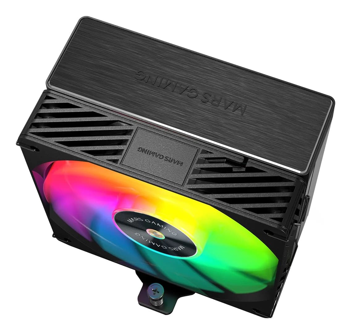 Mars Gaming MCPUX5ARGB computer cooling system Processor Air cooler 12 cm Black 1 pc(s) - Image 3