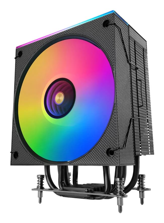Mars Gaming MCPU-LCD Processor Air cooler 12 cm Black 1 pc(s) - Image 1