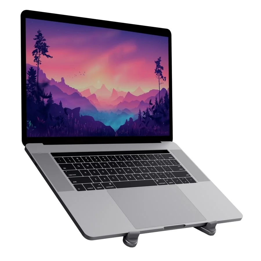 Trust Macy Foldable Metal Grey - laptop stand - Image 4
