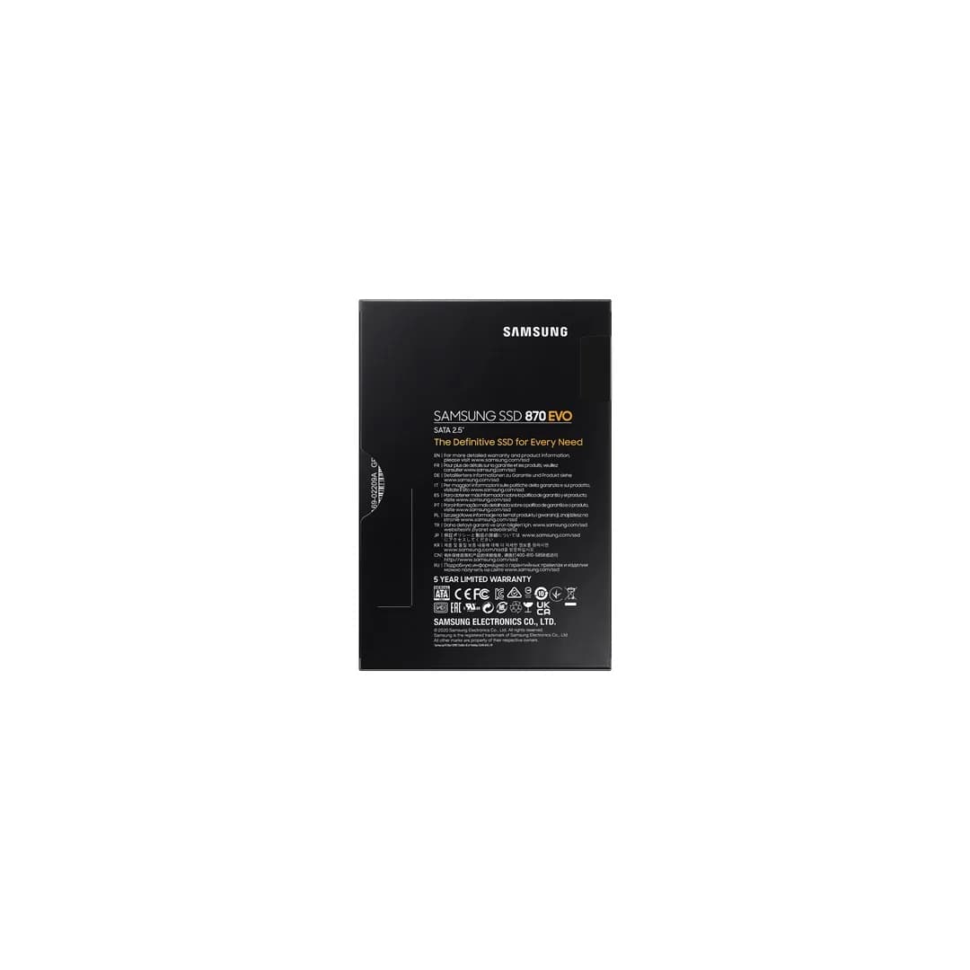 Samsung 870 EVO 2 TB 2.5" Serial ATA III V-NAND MLC - Image 7