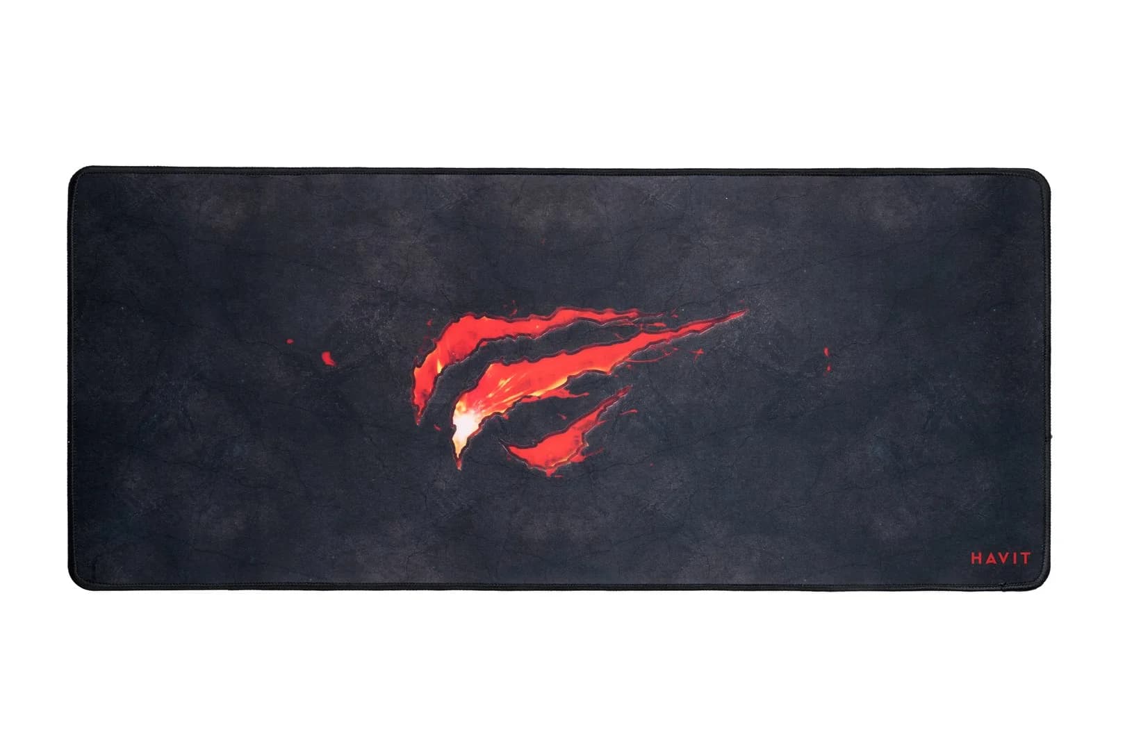 Havit HV-MP861 mouse pad Gaming mouse pad Black, Red - Image 1
