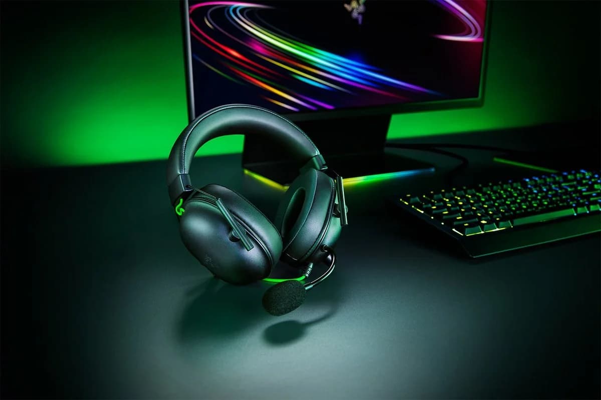 Razer Blackshark V2 X Headset Wired Head-band Gaming Black, Green - Image 11