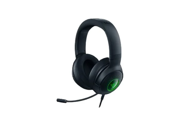 Razer Kraken V3 X RGB Wired Black - wired gaming headphones - REFURBISHED (black) - Image 1