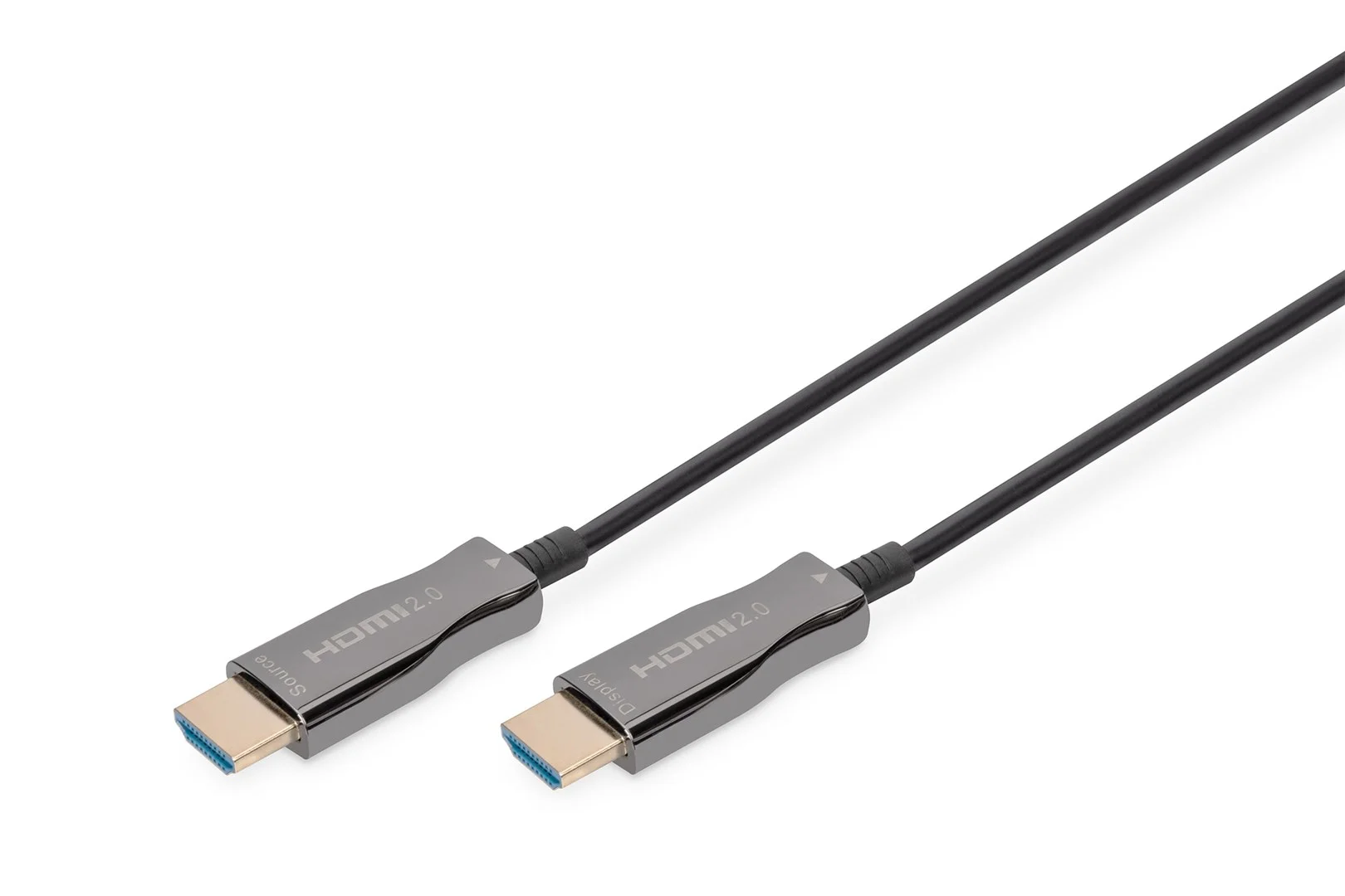 Digitus HDMI AOC Hybrid Fiber Optic Cable, UHD 4K, 10 m - Image 1
