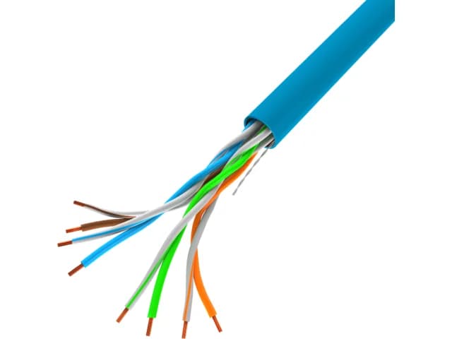 LANBERG LAN UTP CABLE 100MB/S 305M WIRE CCA BLUE - Image 2