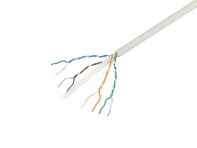 LANBERG LAN CABLE UTP CAT.6 305M SOLID CU LSZH GREY CPR + FLUKE PASSED - Image 2