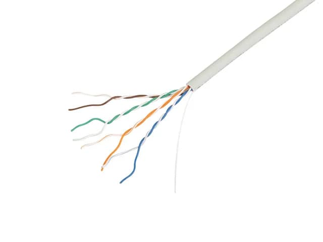 LANBERG LAN CABLE UTP CAT.5E 305M SOLID CU LSZH GREY CPR + FLUKE PASSED - Image 2