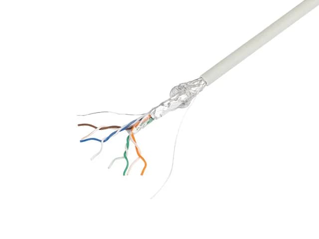 LANBERG LAN CABLE SFTP CAT.5E 305M SOLID CU LSZH GREY CPR + FLUKE PASSED - Image 4