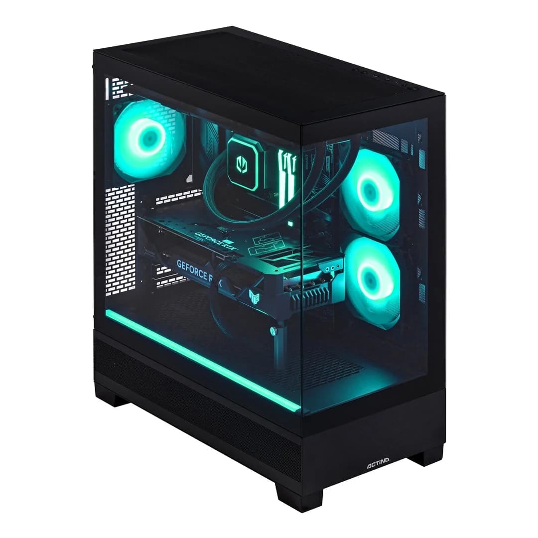 Actina 5901443443599 PC Intel Core Ultra 7 270K Plus 64 GB DDR5-SDRAM 2 TB SSD NVIDIA GeForce RTX 5090 Midi Tower Black - Image 9