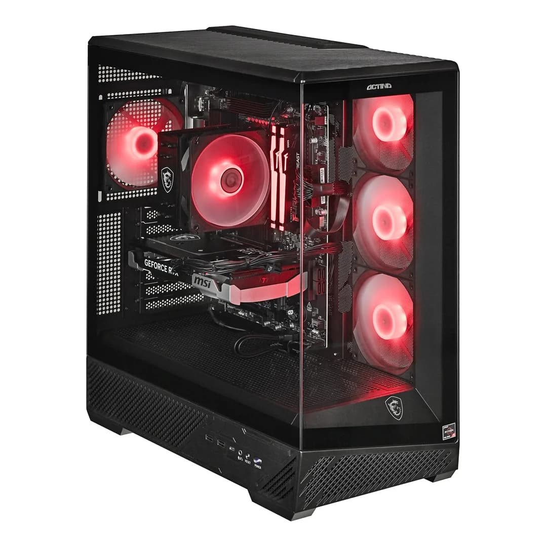Actina 5901443446187 PC AMD Ryzen™ 5 7500F 16 GB DDR5-SDRAM 1 TB SSD NVIDIA GeForce RTX 5060 Ti Windows 11 Home Midi Tower Black - Image 14
