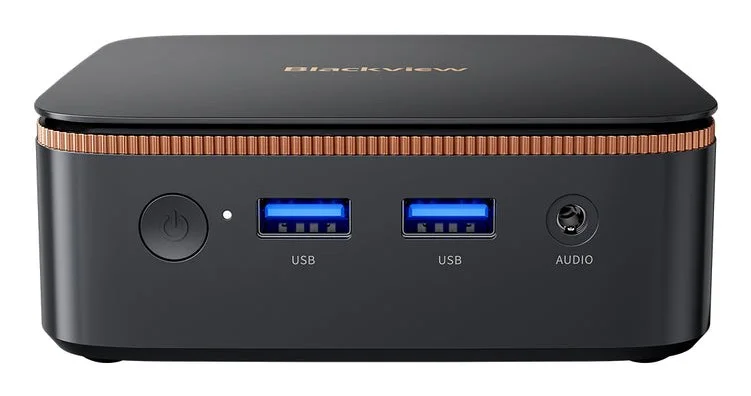 Blackview MP20 Mini PC with Ryzen 3 3300U, 8GB RAM, 256GB SSD, Windows 11 Pro, black - Image 2