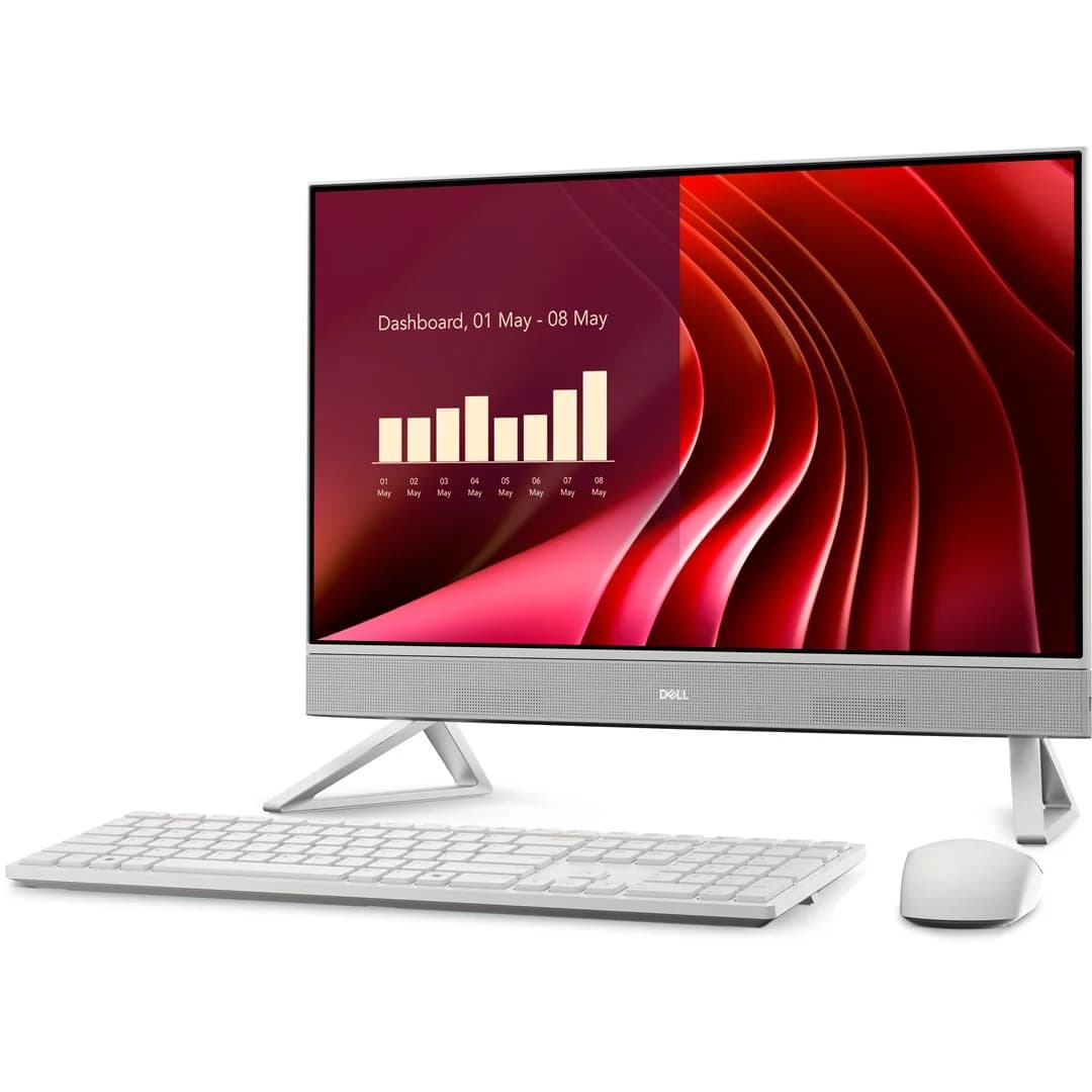 DELL EC24250 Intel® Core™ i5 i5-1334U 60.5 cm (23.8") 1920 x 1080 pixels All-in-One PC 16 GB DDR5-SDRAM 512 GB SSD Windows 11 Pro Wi-Fi 6E (802.11ax) White - Image 3