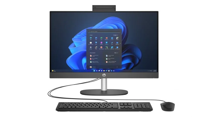 HP ProOne 240 G10 Intel® Core™ i3 i3-N300 60.5 cm (23.8") 1920 x 1080 px All-in-One PC 8 GB DDR4-SDRAM 512 GB SSD Windows 11 Pro Wi-Fi 6 (802.11ax) Gray - Image 1