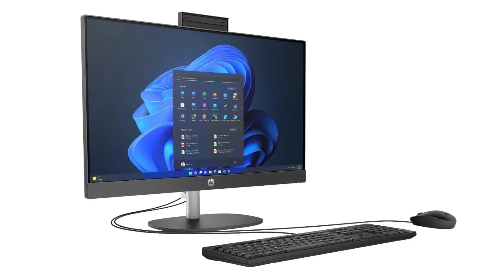 HP ProOne 240 G10 Intel® Core™ i3 i3-N300 60.5 cm (23.8") 1920 x 1080 px All-in-One PC 8 GB DDR4-SDRAM 512 GB SSD Windows 11 Pro Wi-Fi 6 (802.11ax) Gray - Image 2
