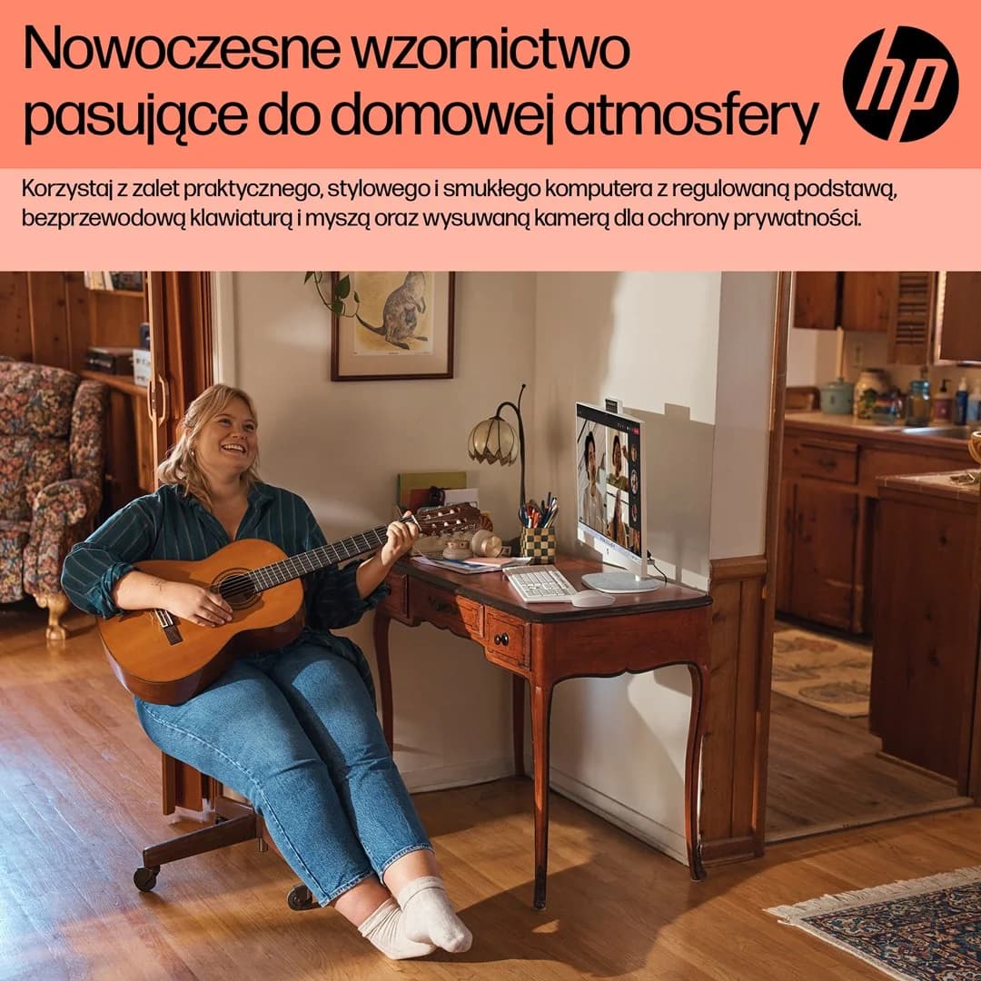 HP AIO 24-cr0184nw Ryzen 3 7320U 23.8"FHD IPS 250nits AG 16GB LPDDR5 SSD512 Radeon 610M Cam720p kB+Mouse NoOS Shell White 2Y - Image 7