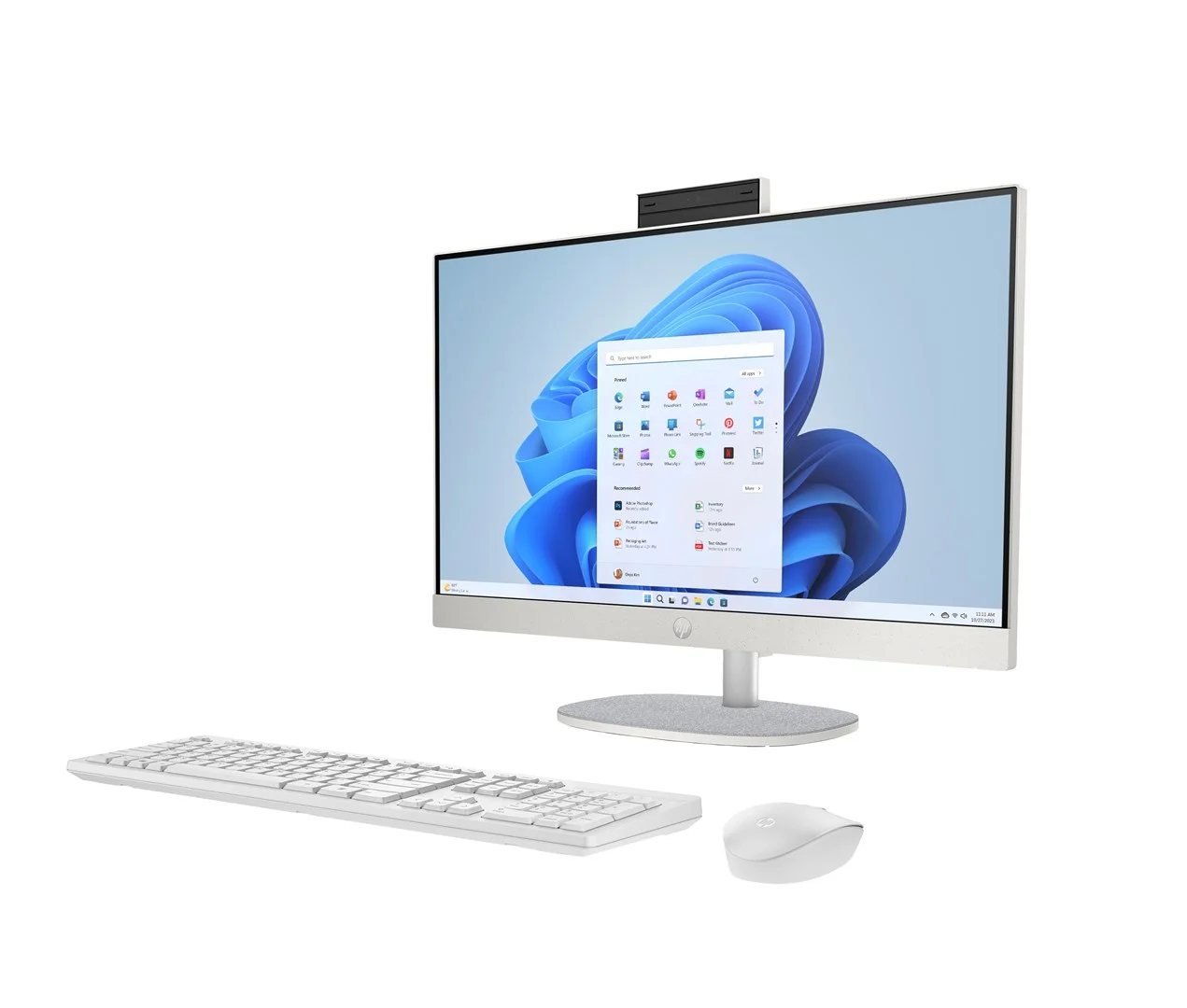 HP AiO 24-cr0334nw Ryzen 7 7730U 23.8"FHD IPS 250nits AG 16GB DDR4 3200 SSD512 Radeon Vega 8 LAN Cam1080p+IR NoOS Shell White 2Y - Image 18