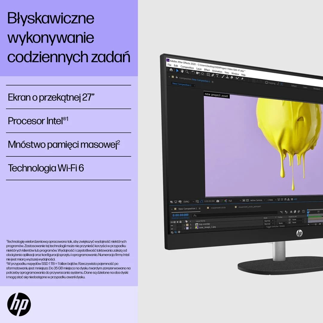 HP AiO 27-cr0224nw i5-1335U 27.0"FHD IPS 300nits AG 16GB DDR4 3200 SSD512 Iris Xe Graphics LAN Cam1080p+IR NoOS Shell White Shell White 2Y - Image 9