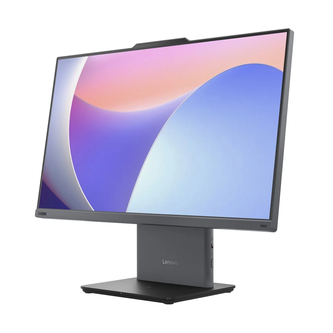 Lenovo ThinkCentre neo 50a 24 Gen 5 Intel® Core™ i3 i3-1315U 60.5 cm (23.8") 1920 x 1080 pixels All-in-One PC 8 GB DDR5-SDRAM 512 GB SSD Windows 11 Pro Wi-Fi 6 (802.11ax) Grey - Image 1