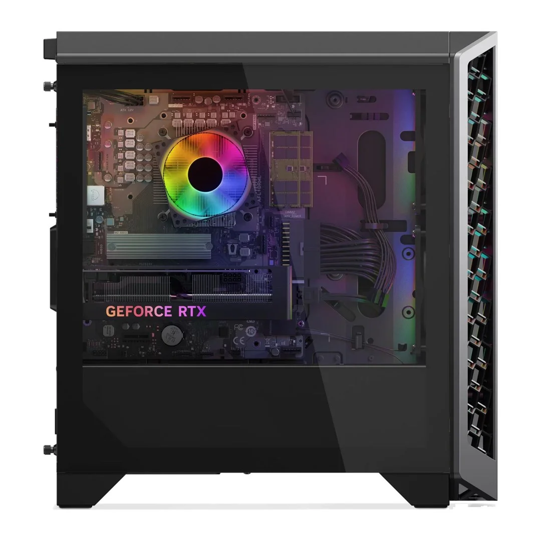 Lenovo LOQ Tower 26ADR10 Ryzen 7 8745HX 32GB DDR5 5200 1TB SSD GeForce RTX 5060 Ti 16GB Windows 11 Luna Grey / Eclipse Black - Image 2