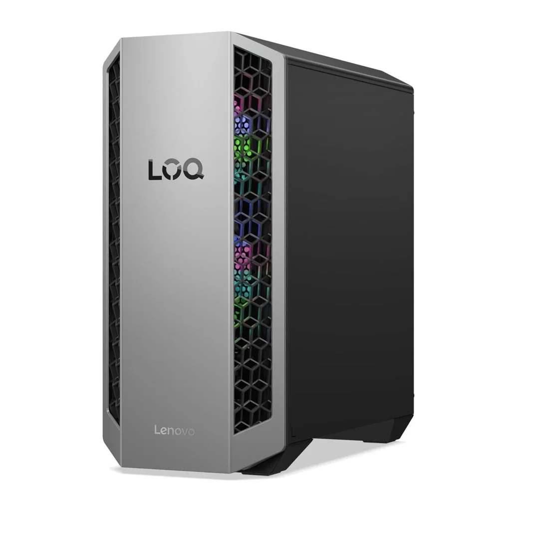 Lenovo LOQ Tower 26ADR10 Ryzen 7 8745HX 32GB DDR5 5200 1TB SSD GeForce RTX 5060 Ti 16GB Windows 11 Luna Grey / Eclipse Black - Image 3