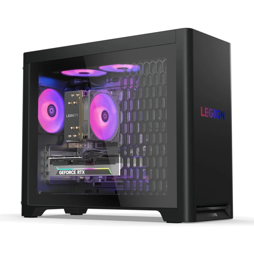 Lenovo Legion T5 30AGB10 Ryzen 5 7600 32GB DDR5 5600 1TB SSD GeForce RTX 5060 Ti 8GB WLAN+BT No OS Eclipse Black - Image 1