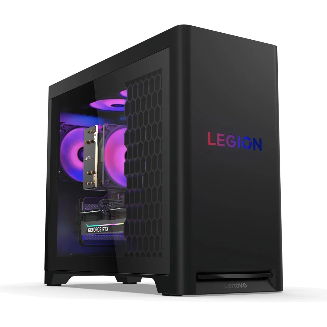 Lenovo Legion T5 30AGB10 Ryzen 5 7600 32GB DDR5 5600 1TB SSD GeForce RTX 5070 12GB WLAN+BT Windows 11 Eclipse Black - Image 2