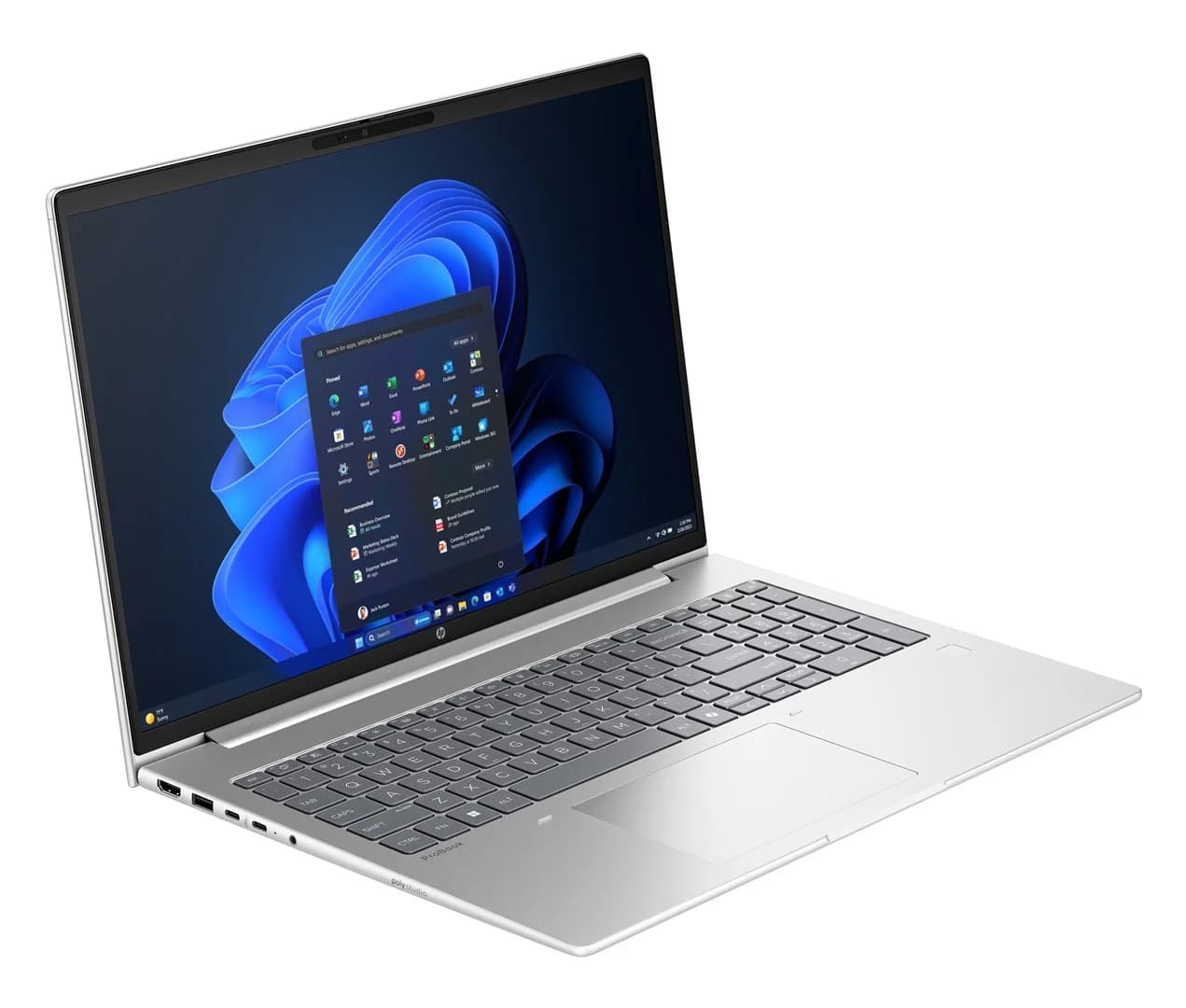 HP ProBook 4 G1ah Ryzen 5 220 16.0"WUXGA IPS 300nits AG 24GB DDR5 5600 SSD512 Radeon 740M Cam1080p 56Wh W11Pro Pike silver 3Y OnSite - Image 5