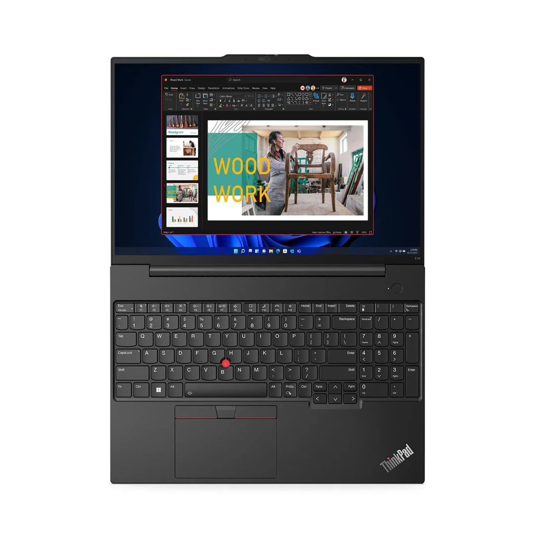 Lenovo ThinkPad E16 Gen 1 (Intel) Intel® Core™ i5 i5-1335U Laptop 40.6 cm (16") WUXGA 16 GB DDR4-SDRAM 256 GB SSD Wi-Fi 6 (802.11ax) Windows 11 Pro US English Black New Repack/Repacked - Image 16