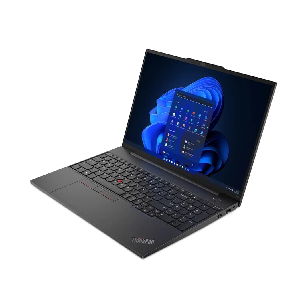 Lenovo ThinkPad E16 Gen 1 (Intel) Intel® Core™ i5 i5-1335U Laptop 40.6 cm (16") WUXGA 16 GB DDR4-SDRAM 256 GB SSD Wi-Fi 6 (802.11ax) Windows 11 Pro US English Black New Repack/Repacked - Image 2