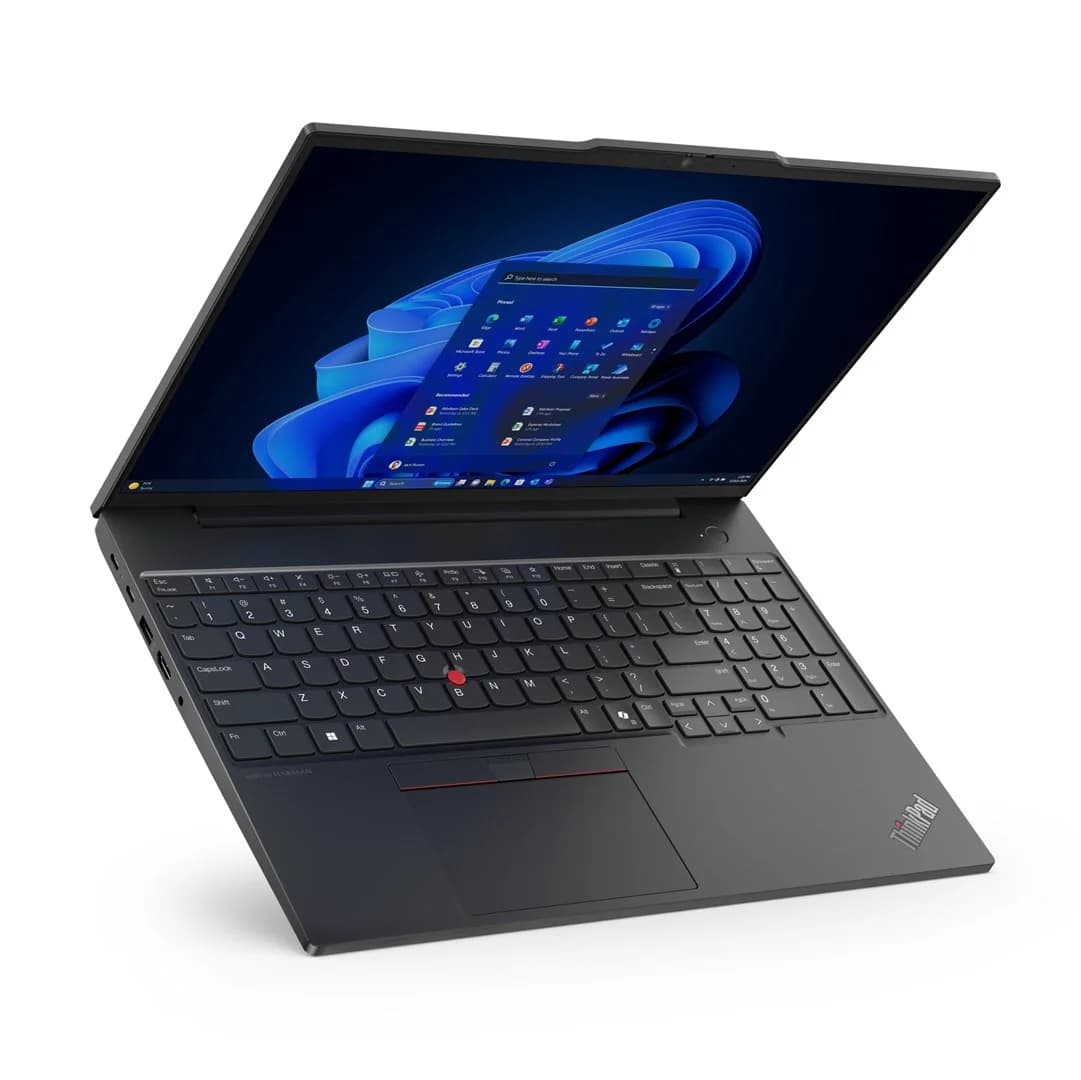 Lenovo ThinkPad E16 AMD Ryzen™ 7 7735U Laptop 40.6 cm (16") Touchscreen WUXGA 16 GB DDR5-SDRAM 1 TB SSD Wi-Fi 6 (802.11ax) Windows 11 Pro US English Black New Repack/Repacked - Image 14