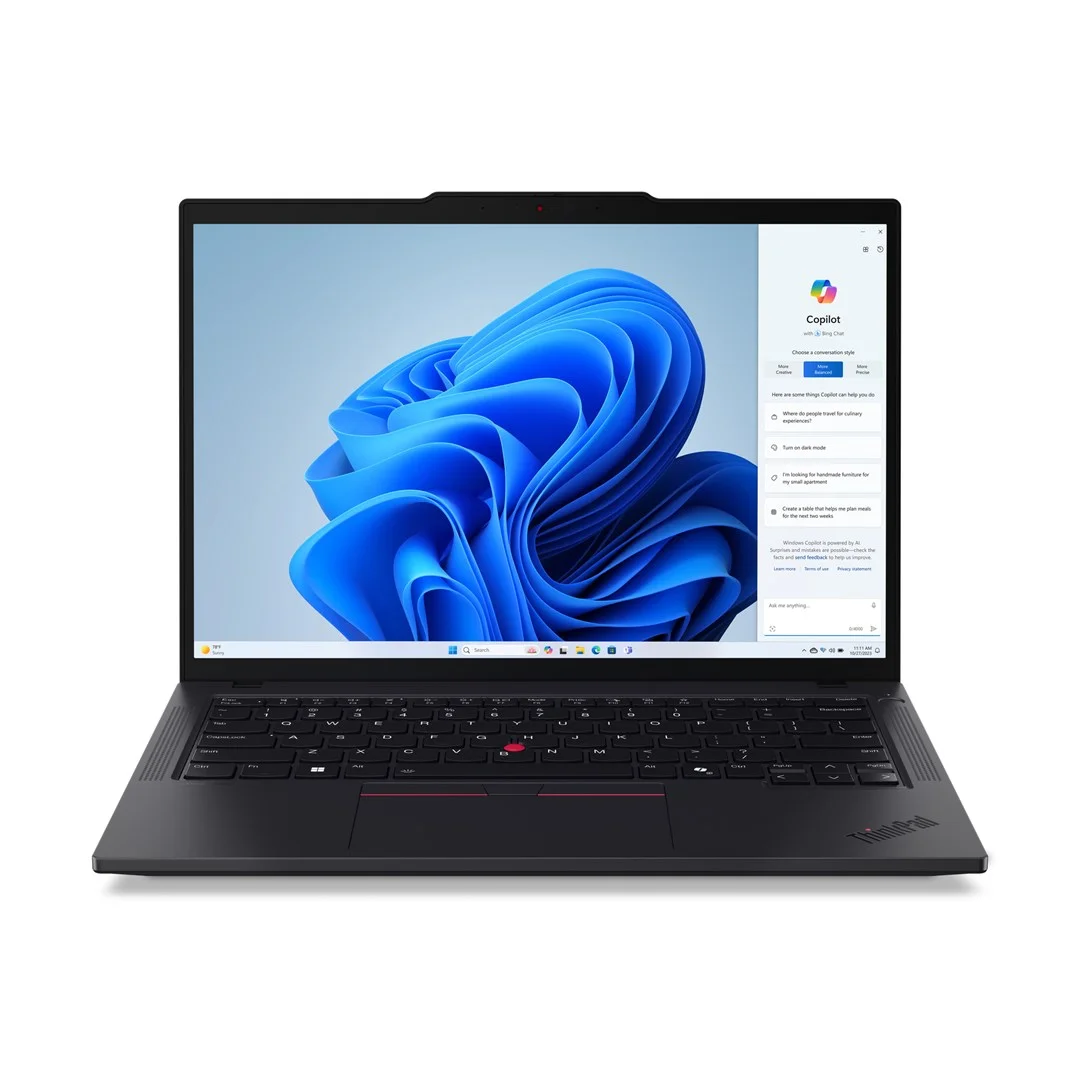 Lenovo ThinkPad T14 Gen 5 (AMD) AMD Ryzen™ 7 PRO 8840U Laptop 35.6 cm (14") WUXGA 16 GB DDR5-SDRAM 512 GB SSD Wi-Fi 6E (802.11ax) Windows 11 Pro Black New Repack/Repacked - Image 14