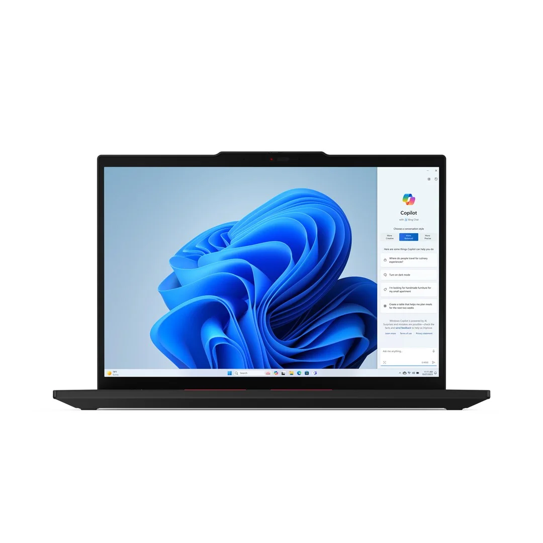 Lenovo ThinkPad T14 Gen 5 (AMD) AMD Ryzen™ 7 PRO 8840U Laptop 35.6 cm (14") WUXGA 16 GB DDR5-SDRAM 512 GB SSD Wi-Fi 6E (802.11ax) Windows 11 Pro Black New Repack/Repacked - Image 2