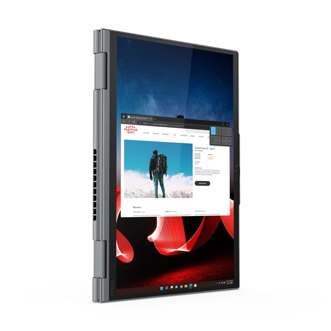 Lenovo ThinkPad X1 Yoga Gen 8 Intel® Core™ i7 i7-1365U Hybrid (2-in-1) 35.6 cm (14") Touchscreen WUXGA 32 GB LPDDR5-SDRAM 512 GB SSD Wi-Fi 6E (802.11ax) Windows 11 Pro English Grey New Repack/Repacked - Image 21
