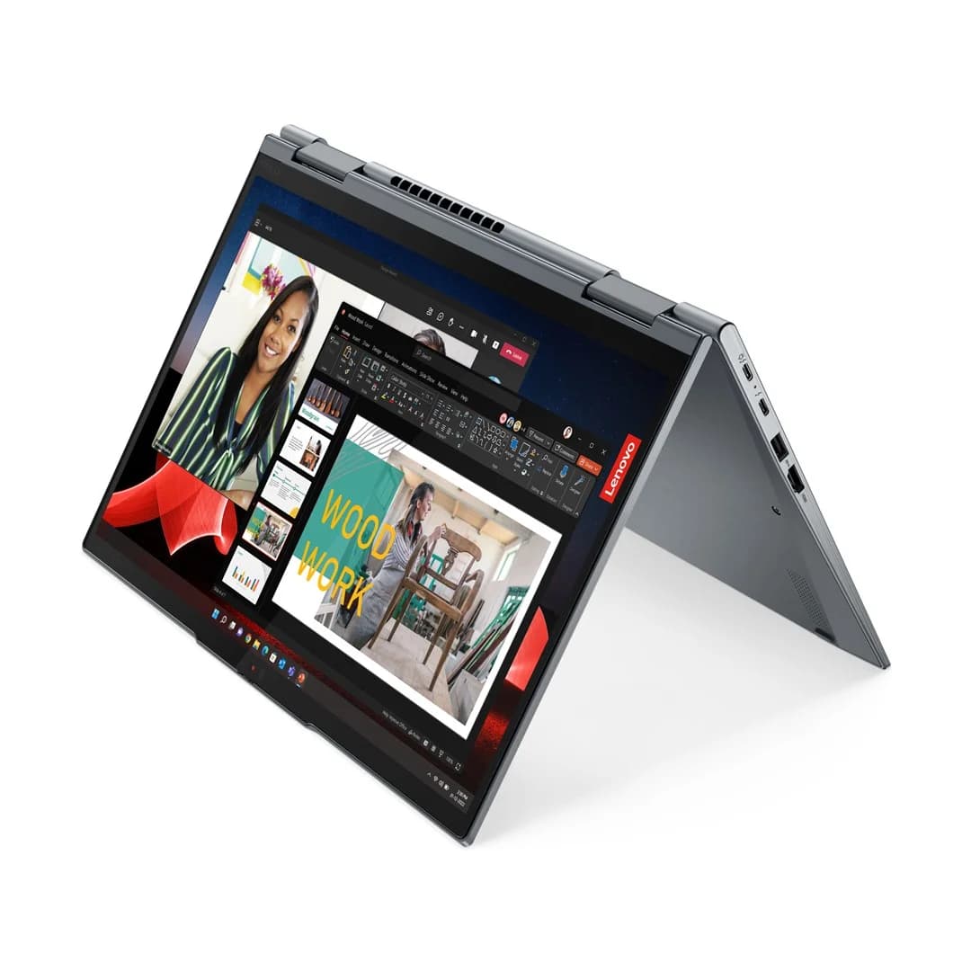 Lenovo ThinkPad X1 Yoga Gen 8 Intel® Core™ i7 i7-1365U Hybrid (2-in-1) 35.6 cm (14") Touchscreen WUXGA 32 GB LPDDR5-SDRAM 512 GB SSD Wi-Fi 6E (802.11ax) Windows 11 Pro English Grey New Repack/Repacked - Image 3