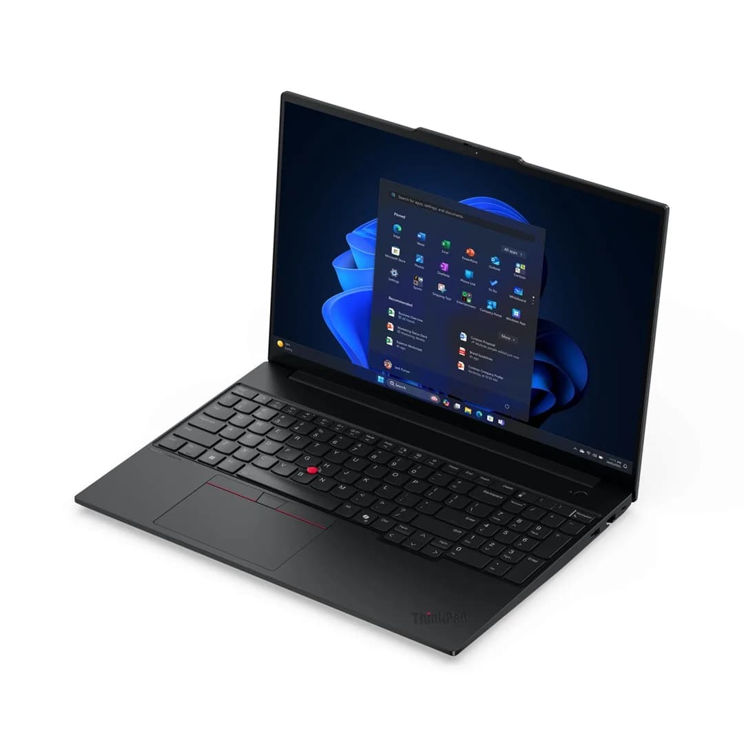 Lenovo ThinkPad E16 Gen 3 (Intel) Copilot+ PC Intel Core Ultra 5 226V Laptop 40.6 cm (16") WUXGA 16 GB LPDDR5x-SDRAM 512 GB SSD Wi-Fi 6E (802.11ax) Windows 11 Pro English Black - Image 7