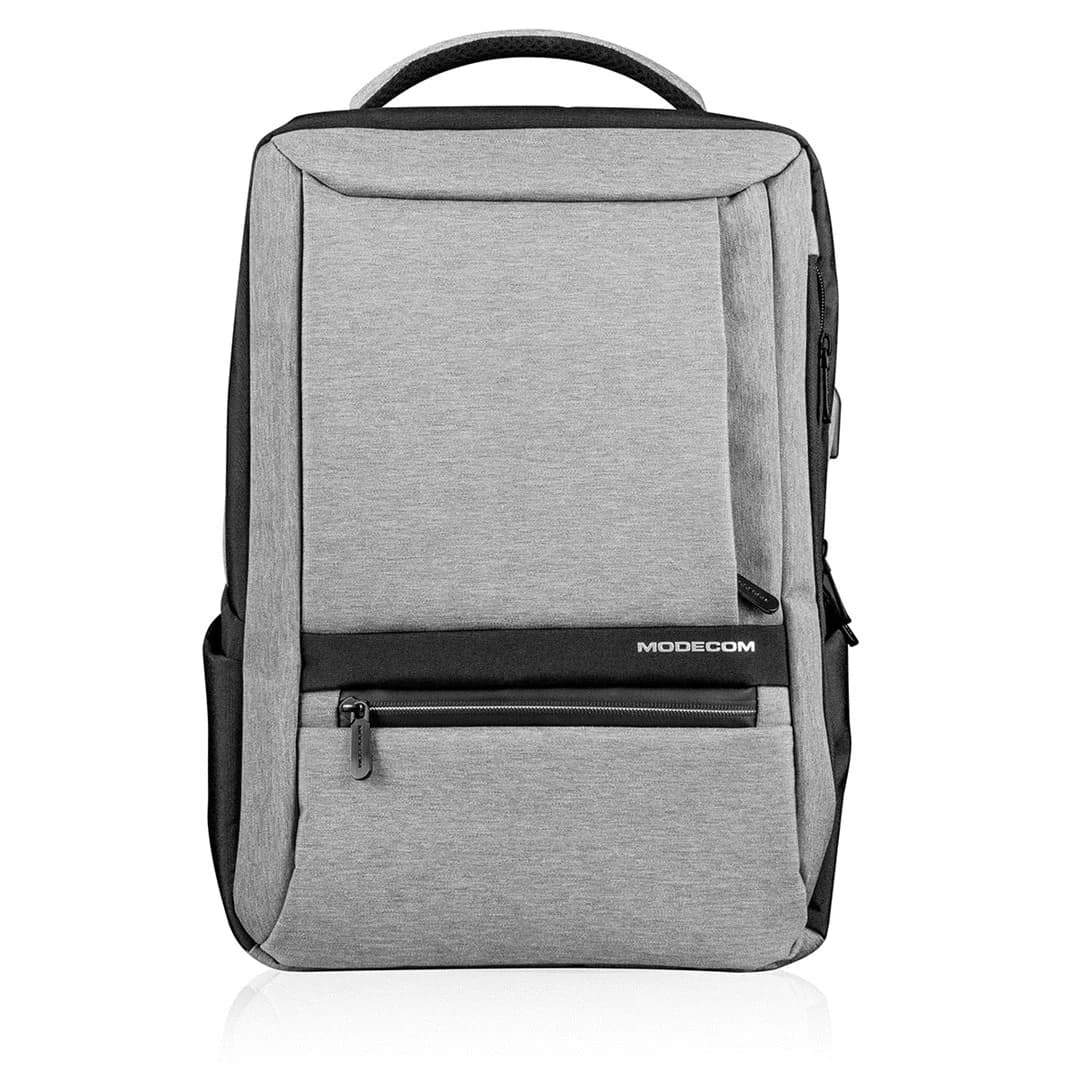 Modecom SMART 15 backpack Black/Grey Polyester - Image 1
