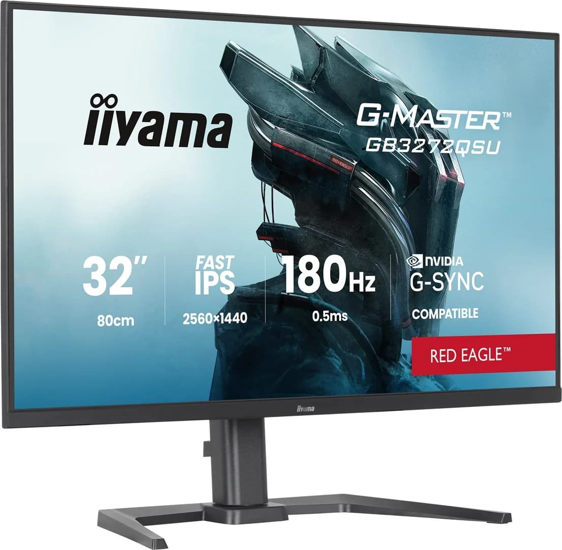 iiyama G-MASTER GB3272QSU-B1 computer monitor 80 cm (31.5") 2560 x 1440 pixels Quad HD LED Black - Image 3