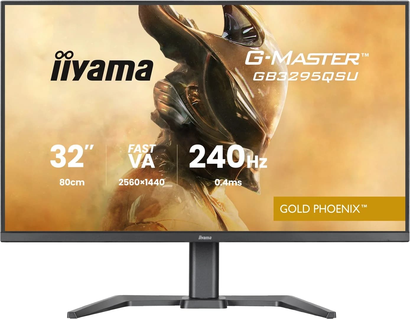 iiyama G-MASTER GB3295QSU-B1 computer monitor 80 cm (31.5") 2560 x 1440 pixels Quad HD LED Black - Image 1