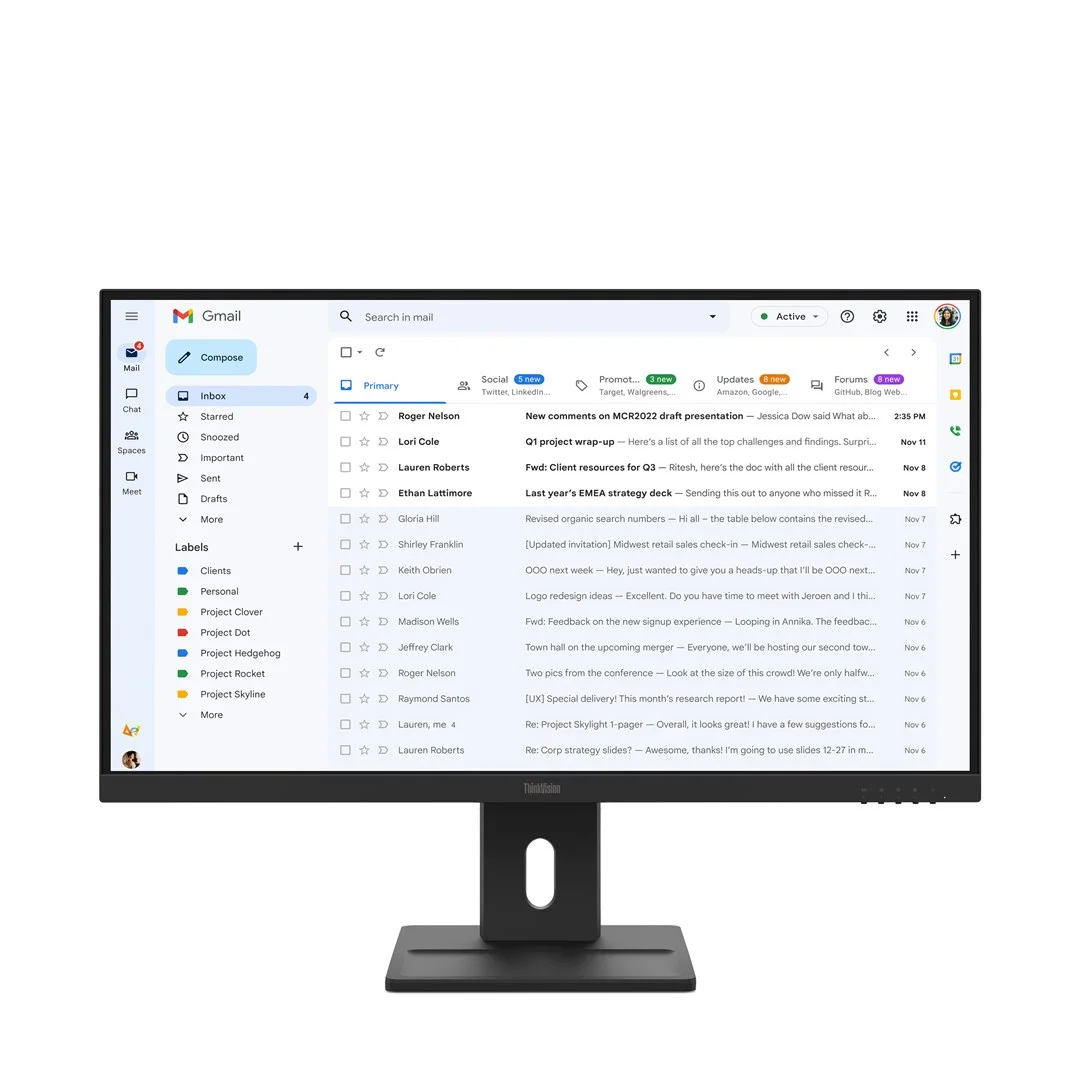 Lenovo ThinkVision E27-40 Monitor - Image 1