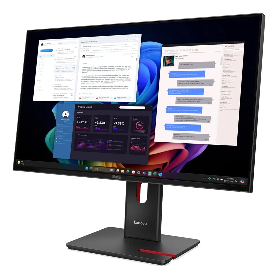 Lenovo ThinkVision T27UD-40 Monitor - Image 3