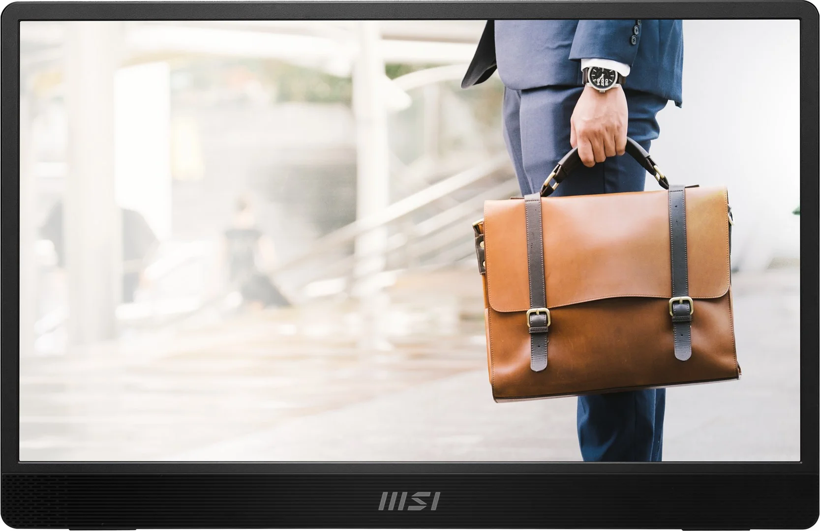 MSI PRO MP161 E2U portable TV/monitor Portable monitor Black 39.6 cm (15.6") LED 1920 x 1080 pixels - Image 9