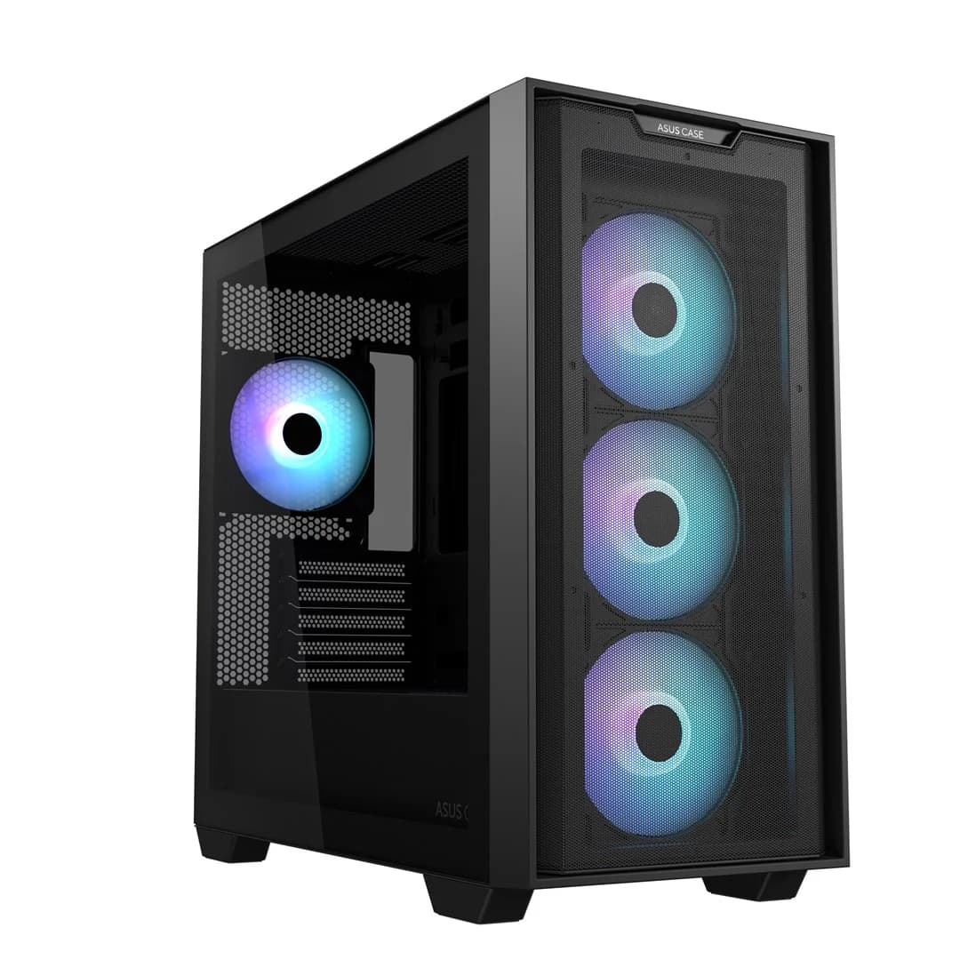 ASUS A21 PLUS ARGB black case - Image 1