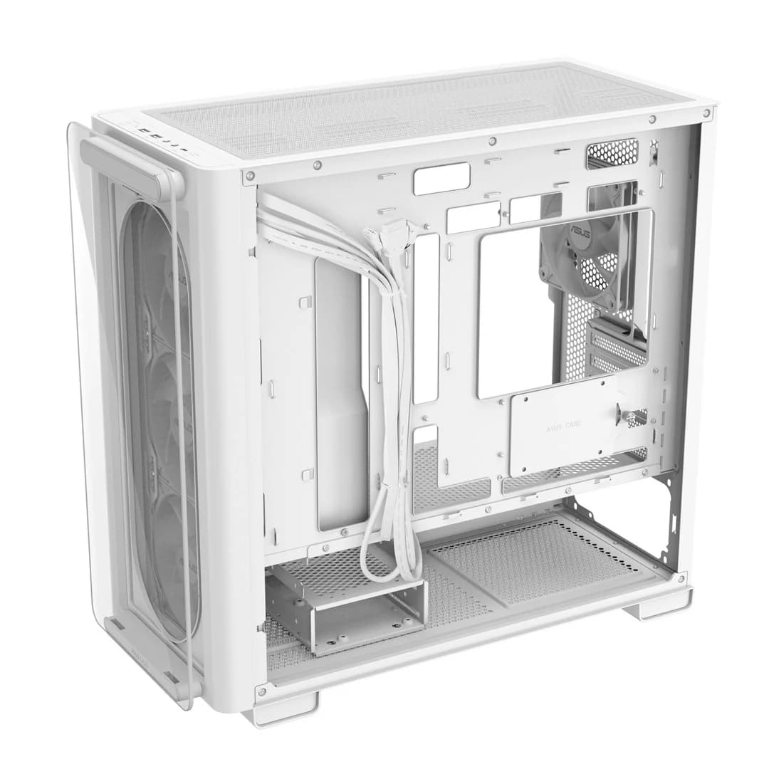 ASUS A23 PLUS ARGB WHITE Computer Case White - Image 11